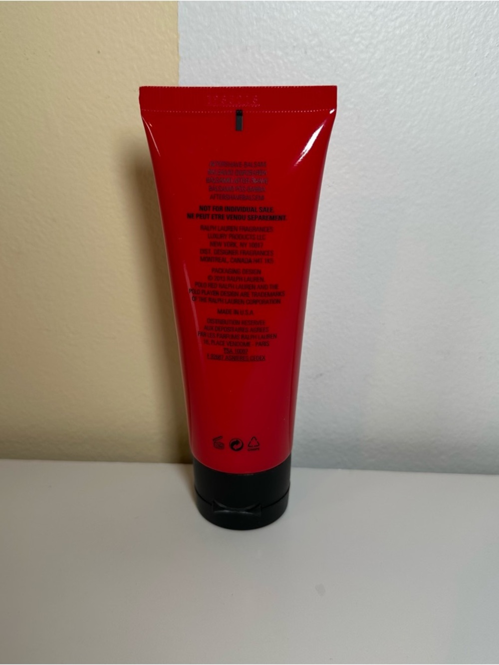 SOLD! Polo Red After Shave Balm(3.4 fl oz/100ml) By Ralph Lauren - Picture 2 of 2